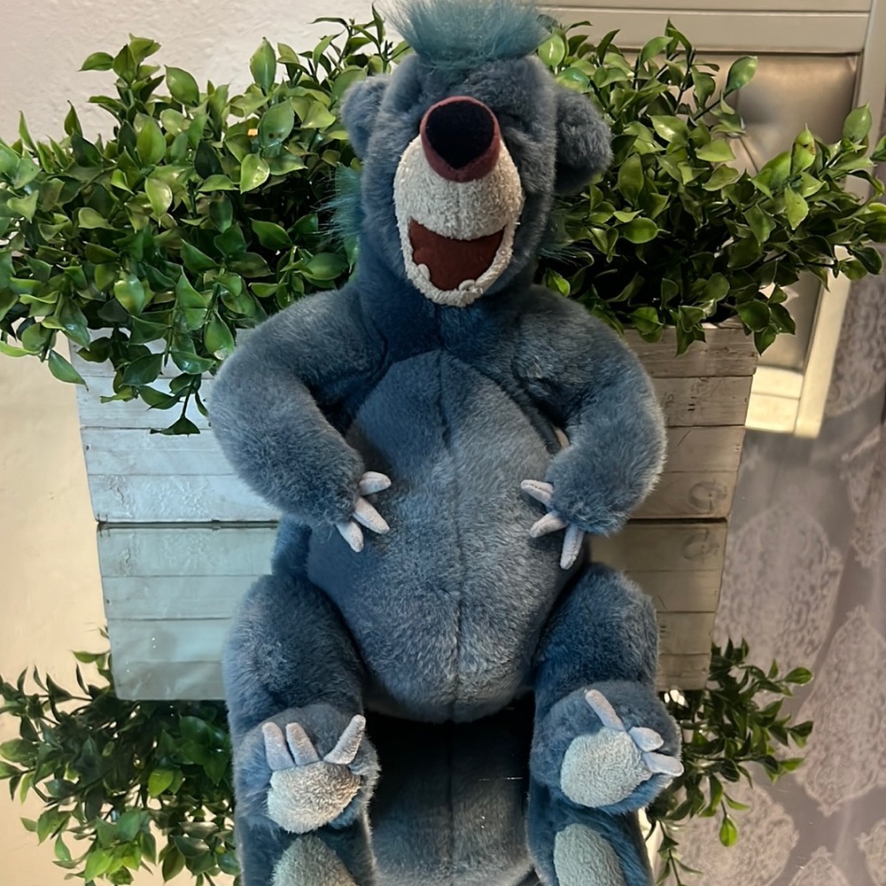 Disney Store Jungle Book Baloo Bear Plush